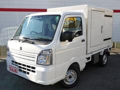 キャリイトラック 低温冷凍車 1WAY -20°C 助手席側スライドドア仕様 サーモキング 衝突被害軽減ブレーキ 誤発進抑制機能 リヤパーキングセンサー パワーウインドー スノコ(木製) セーフティースイッチ(庫内) 中古車画像