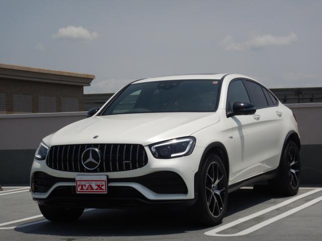 メルセデスＡＭＧ ＧＬＣ ＧＬＣ４３　４マチッククーペ　ＡＭＧレザーエクスクルーシブパッケージ　ガラススライディングルーフ　ヘッドアップディスプレイ　黒革シート　シートヒーター＆クーラー　ワイヤレスチャージング　フットトランクオープナー　１オナ　禁煙車