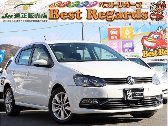 ポロ(フォルクスワーゲン) ＴＳＩコンフォートラインアップグレードパック　純正ナビ　フルセグＴＶ　ＥＴＣ　バックカメラ　Ｂｌｕｅｔｏｏｔｈオーディオ　オートライト　電動格納ミラー　パワーステアリング　パワーウィンドウ 中古車画像