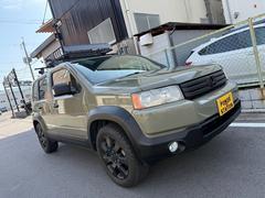 クロスロード HIDエディション 全塗装 社外カープレイオーディオ オフロードタイヤ シートカバー HIDヘッドライト ルーフキャリア 7人乗り 中古車画像