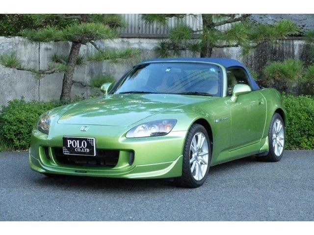 ホンダ Ｓ２０００ ベースグレード　２Ｌ後期最終型　モデューロＦ＆Ｒスポイラー　記録簿付き　禁煙車　ＥＴＣ　キーレスエントリー　シートヒーター　革シート　キーレスエントリー　フロントフォグランプ　エアロ　アルミホイール