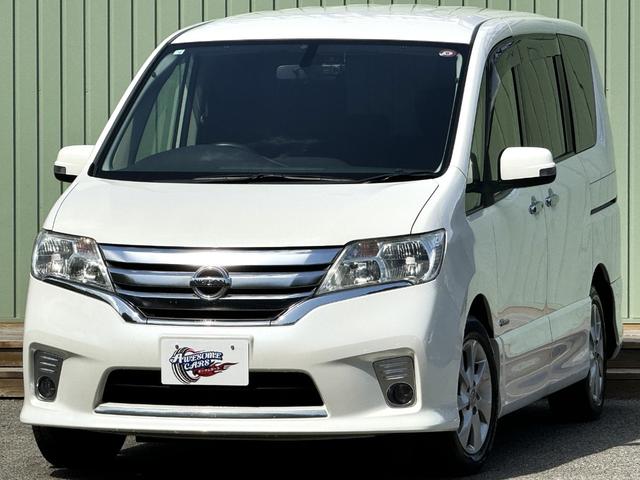 ハイウェイスターＧ　Ｓ－ハイブリッド　／両側電動スライド／後席モニター／８型ナビ／フルセグ／Ｂｌｕｅｔｏｏｔｈ／ＣＤ、ＤＶＤ／ＵＳＢ／Ｂカメラ／／Ｗエアコン／アイドリングストップ／／インテリジェントキー