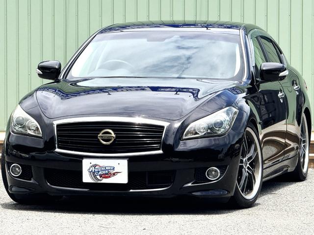 フーガ(日産) ３７０ＧＴ　タイプＳ　／後期／ＷＥＤＳ　ＭＡＶＥＲＩＣＫ２０ＡＷ／車高調／レーダークルーズ／フルセグ 中古車画像