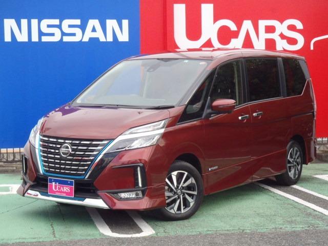 セレナ 日産 e パワー ハイウェイスターv セーフティパックb 両側ハンズフリーオートスライドドア 快適パック ドライブレコーダー 後席モニター フロントプロテクター フロントバンパーイルミメーション 大阪府 e パワー ハイウェイスターv セーフティパックb