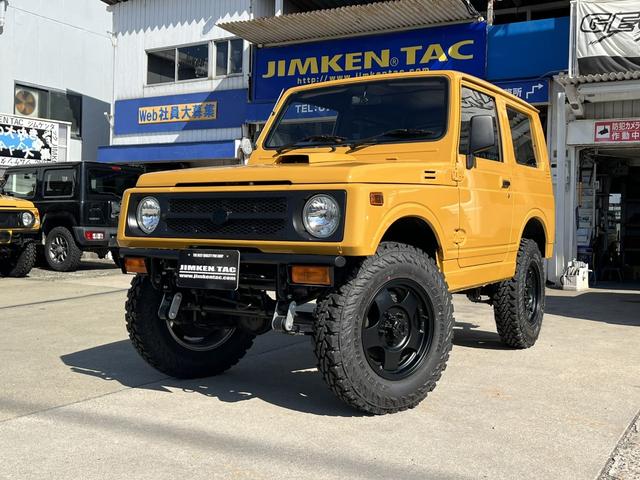 ジムニー(スズキ) ＨＣ　２インチリフトアップ・ジムケンタック新品コンプリート・全塗装済・６．５０Ｒ１６ＭＴタイヤ新品・５桁メーター 中古車画像
