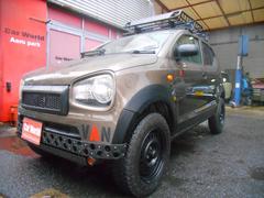 アルト F クロスオーバー リフトアップ車高調 ドレスアップ車 5速マニュアルミッション メモリーナビ フルセグ バックカメラ ETC ドライブレコーダー LEDヘッドライト 中古車画像