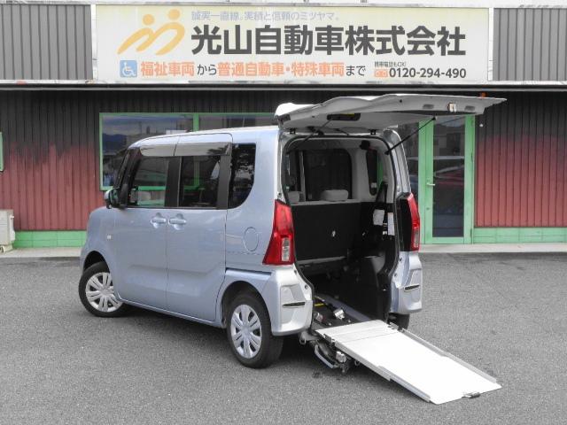 タント 　スローパー　Ｘ　リヤシート付４人乗り　電動ウインチ　前倒し機能付スロープ　電動スライドドア　純正ナビＴＶ・バックカメラ・ドライブレコーダー　スマートアシスト　ワンオーナー（1枚目）
