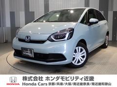 ホンダ　フィット　ｅ：ＨＥＶホーム　当社デモカー　禁煙車　９インチギャザスメモリーナビ