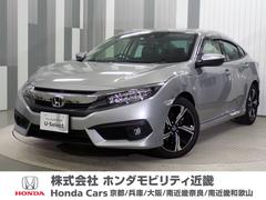 ホンダ　シビック　セダン　ワンオーナー車　禁煙車　ギャザスメモリーナビ