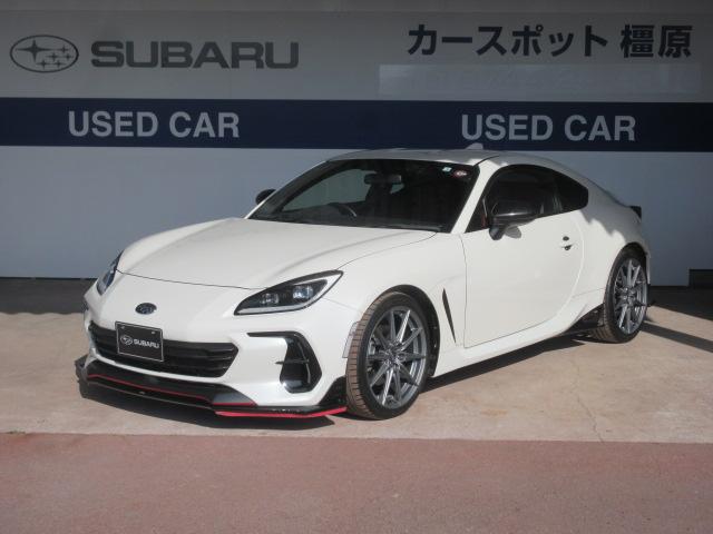 ＢＲＺ Ｓ　６ＡＴ　地デジナビ　ドラレコ　ＥＴＣ　バックカメラ　クルーズコントロール　ＳＴＩフロント・サイド・リヤアンダースポイラー・リヤアンダーディフューザー・フレキシブルタワーバー　オートライト　パドルシフト　電動ドアミラー　パワーウインドゥ　シートヒーター（1枚目）