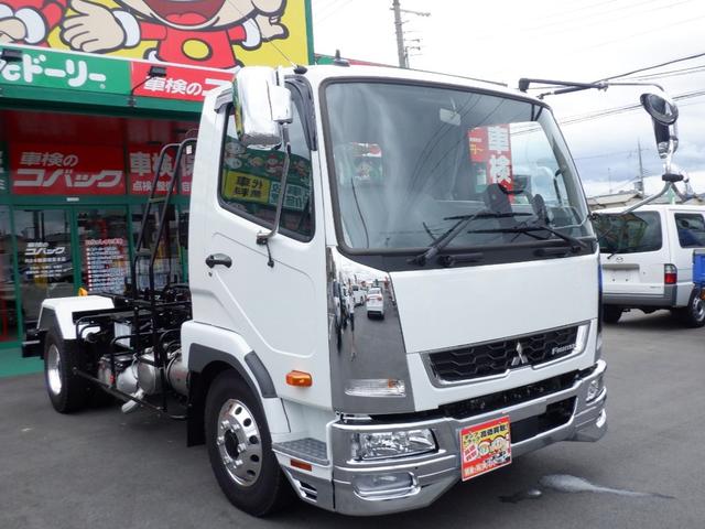 ファイター(三菱) 極東フックロールコンテナ専用車３．４５トン高機能パッケージ　純正メッキパーツ　純正アルコアアルミホイール７本　ディスチャージオートヘッドランプ　オートワイパー　本革シート　ラウンドカーテン 中古車画像