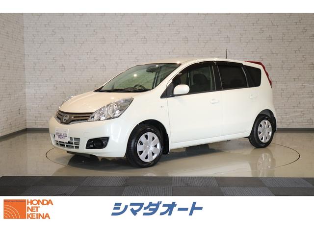 日産 ノート １５Ｘ　スマートキー　電動格納ミラー　ＣＶＴ　盗難防止システム　衝突安全ボディ　記録簿　ＡＢＳ　エアコン　パワーステアリング