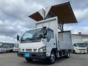エルフトラック 　いすゞ　アルミウイング　新明和工業製品格納式パワーゲート　ワイド　ロング　日本フルハーフ　２トン積載　４ＨＬ１　１３０馬力　スムーサーＥ　小型（1枚目）