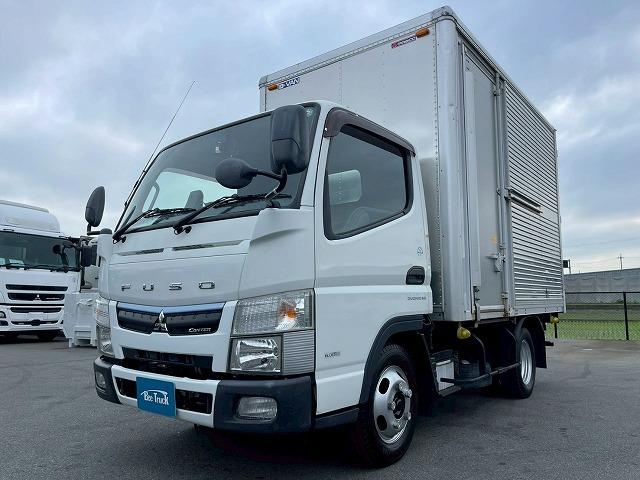 　車検整備付　令和７年１２月迄　Ｈ３０年式　三菱ふそう　アルミバン　標準幅　１０尺ボディ　左サイド扉　ラッシング２段　パブコ　５トン限定・準中型免許　２ｔ　５ｔ　小型　ドライバン　箱車