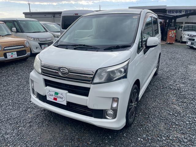 走行４万キロ台のムーヴカスタム入庫しました。 ナビ・テレビ・スマートキー・プッシュスタート