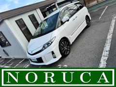 エスティマ アエラス プレミアムエディション 純正ナビ・Bluetoothオーディオ・フルセグTV・バックカメラ・ETC・両側電動スライドドア・オートクルーズコントロール・プッシュスタート・スマートキー・電動格納ミラー・ハーフレザーシート 中古車画像