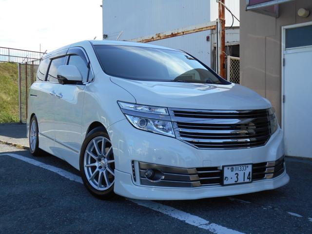 Wサンルーフ 黒レザー TEIN車高調 外18AW 純正HDDナビTV リアモニター 両側パワスラ パワーバックドア ETC