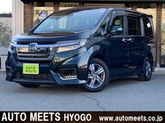 ステップワゴンスパーダ スパーダハイブリッド G・EX ホンダセンシング 全国1年間保証 10型プレミアムインターナビ ETC ドラレコ 両側PSドア ホンダセンシング マルチビューカメラ 前両席シートヒーター ハーフレザーシート 中古車画像