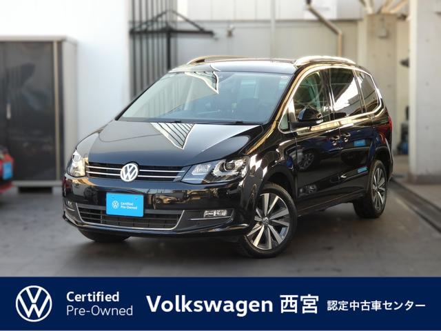 シャラン(フォルクスワーゲン) ＴＤＩ　ハイライン　ディープブラックＰＥ　クリーンディーゼル車　ブラインドスポット　レーンアシスト　リアトラフィックアラート　シートヒーター　純正ナビ　ＴＶチューナー　Ｂｌｕｅｔｏｏｔｈ接続　キセノンヘッドライト　ＥＴＣ 中古車画像