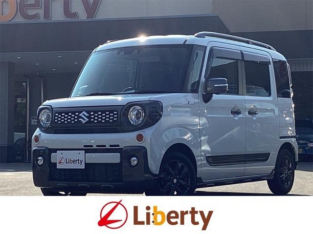 スペーシアギア(スズキ) ハイブリッドＸＺ　全周囲カメラ　両側電動スライドドア　ナビ　ＴＶ　クリアランスソナー　オートクルーズコントロール　レーンアシスト　衝突被害軽減システム　オートライト　ＬＥＤヘッドランプ　ヘッドライトウォッシャー 中古車画像