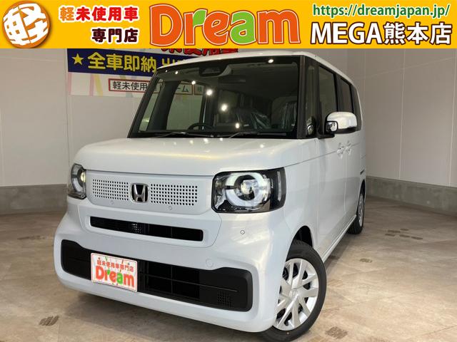 ホンダ Ｎ－ＢＯＸ ベースグレード　新型／ＨｏｎｄａＳＥＮＩＳＮＧ／ＨｏｎｄａＣＯＮＮＥＣＴｆｏｒＧａｔｈｅｒｓ＋ナビパケ／ＬＥＤヘッドライト／左側パワースライドドア／電子パーキングブレーキ／ＵＳＢポート／ロールサンシェード