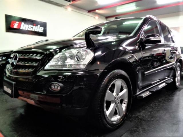 メルセデス ベンツ ｍクラス ｍｌ５００ ４マチック ５ ０ｖ８エンジン３０６ｐｓ７速ａｔ４ｗｄ白革ウッドインテリアガラスｓｒフル 103 0万円 平成19年 07年 大阪府 中古車 価格 Com