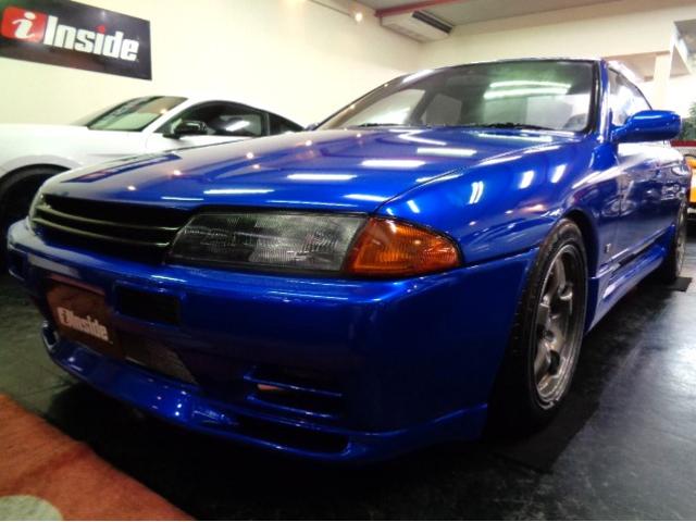 日産 スカイライン ＧＴＳ−ｔタイプＭ　Ｒ３２ＧＴＲニスモＮ１仕様ＲＢ２０ＤＥＴターボエンジン純正５ＭＴマフラーＡＰＥＸｉエアクリDampersインタークーラープロフェック対向キャリパータワーバー追加メーターＲ３２ＧＴＲアルミＲ３３ＧＴＲシート