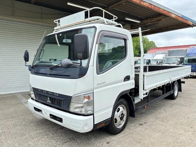 　２ｔ　平ボディ　ワイドロング　超ロング　２トン　５ｍボディ　ミッション　５ＭＴ　床木材張り　３方開　荷台幅２０８ｃｍ　ジェネレーションキャンター　４Ｍ５０　ＥＴＣ　３人乗り　積載量２．０００ｋｇ