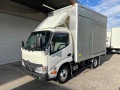 トヨエース  2t アルミバン バン 準中型 10尺 ショートボディ 90度ストッパー ラッシング1段 サイドスライド扉 床木材張り 内高216cm ETC バックモニター 社外ナビ 積載量2.000kg AT 中古車画像