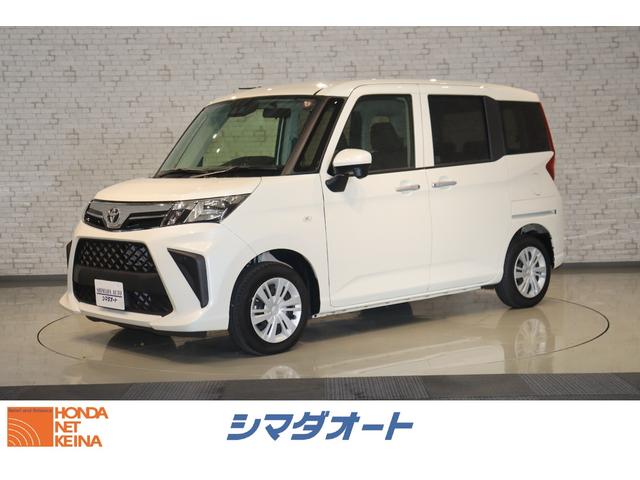 ルーミー(トヨタ) Ｘ　ＥＴＣ　バックカメラ　ナビ　ＴＶ　両側スライド・片側電動　クリアランスソナー 中古車画像