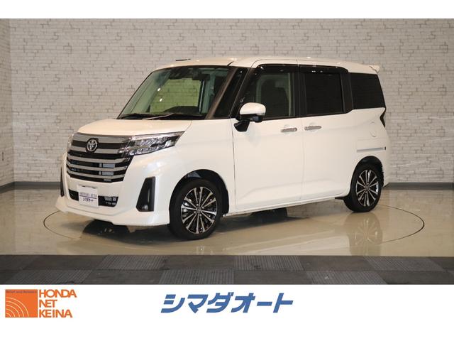 ルーミー(トヨタ) カスタムＧ−Ｔ　ドライブレコーダー　ＥＴＣ　全周囲カメラ　ナビ　ＴＶ　両側電動スライドドア 中古車画像