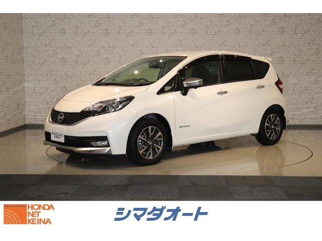 日産 ノート ｅ－パワー　Ｘ　モード・プレミア　ブラックコンビ　ドライブレコーダー　ＥＴＣ　全周囲カメラ　ナビ　ＴＶ　レーンアシスト　衝突被害軽減システム　アルミホイール　ＬＥＤヘッドランプ　後席モニター　スマートキー　アイドリングストップ