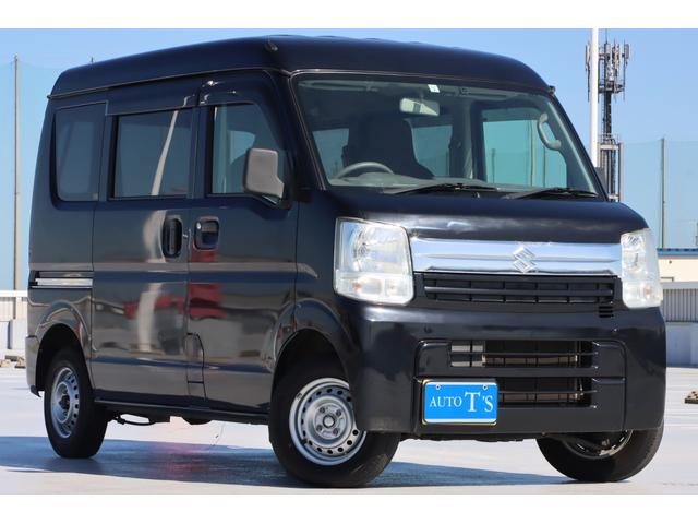 エブリイ(スズキ) ＰＣ　ハイルーフ５ＡＧＳ車／ナビ／フルセグＴＶ／Ｂｌｕｅｔｏｏｔｈ対応／ヘッドライトレベライザー／キーレス／Ｗエアバック／パワーウインドウ／キーレス／エアコン／パワステ／ 中古車画像