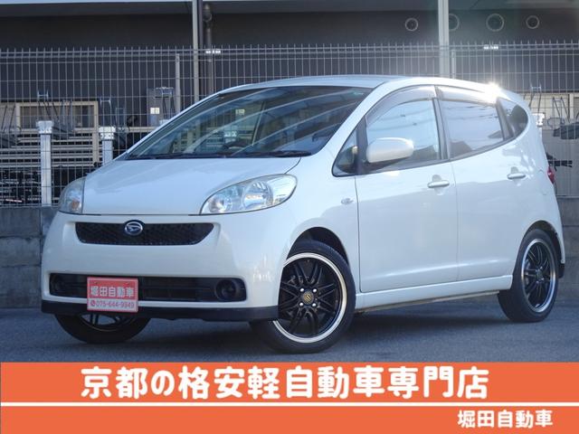 ソニカ Ｒ　平成１９年式　ターボ車　ＣＤオーディオ　スマートキー　スペアキー有り　１６インチアルミホイール（社外品「ＢＬＡＮＤＬＥ－ＬＩＮＥ」）　マニュアルエアコン　アームレストコンソールボックス　ドアバイザー（1枚目）