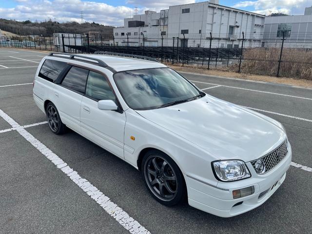 ステージア(日産) ２５ｔ　ＲＳ　Ｖ　ＲＢ２５　ＦＲターボ　５速公認　車高調 中古車画像