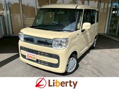 スペーシア ハイブリッドX ナビ バックカメラ 両側電動スライドドア 衝突被害軽減ブレーキ レーンキープアシスト パーキングセンサー 運転席シートヒーター USB充電 スマートキー 電動格納式ミラー アイドリングストップ 中古車画像