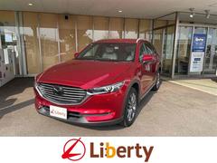 CX-8 25S Lパッケージ ETC 全周囲カメラ フリップダウンモニター クリアランスソナー オートクルーズコントロール レーンアシスト パワーシート 衝突被害軽減システム TV LEDヘッドランプ 中古車画像