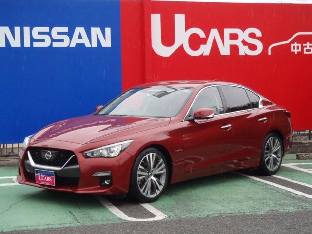 みつかる 54台 スカイライン ３５０ｇｔ ハイブリッド タイプｓｐ １年保証付 純正メモリーナビ フルセグｔｖ 黒革シート パドルシフト アラウンドビューモニター エマージェンシーブレーキ シートヒーター レーダークルーズコントロール 日産 40万台から選べる価格