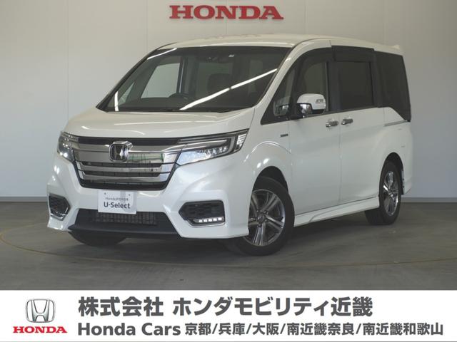 ホンダ ステップワゴンスパーダ スパーダハイブリッドＧホンダセンシング　１０ＩＮナビ地デジＲカメラＥＴＣ前後Ｄレコ１年保証　ＬＥＤへッドライト　バックガイドモニター