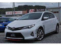オーリス RS Sパッケージ 修復歴無 ユーザー直接仕入れ TRDマフラー キセノンライト フォグ フロントアンダースカート サイドスカート Rスポイラー 純正アルミ 純正OPナビTV ETC ドラレコ スマートキー 中古車画像