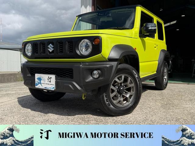 ジムニーシエラ ＪＣ　４ＷＤ　ワンオ―ナー　前後カメラ　クルーズコントロール　フルセグＴＶ　ＬＥＤヘッドライト　シートヒーター　車線逸脱防止　衝突被害軽減ブレーＢｌｕｅｔｏｏｔｈＥＴＣ　ヒルディセントコントロール　ドラレコ（1枚目）