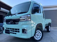 ダイハツ　ハイゼットトラック　ジャンボエクストラ　４ＷＤ　リフトアップ　純正ＯＰ９型ディスプレイオーディオ