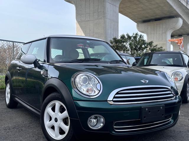 ＭＩＮＩ クーパー　レザーシート　シートヒーター　ＥＴＣ　ナビ　ドラレコ　車検整備付き　５万キロ台　修復歴無　正規ディーラー車　ステムシール　タイミングチェーン交換（1枚目）