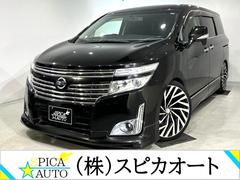 エルグランド 250ハイウェイスター ワンオーナー車/10.2インチ フリップダウン(ALPINE)/TEIN車高調/TEIN EDFC/フジツボマフラー/NISMO スポーツリセッティング/ロクサーニ 21インチAW/白⇔黄切替フォグ 中古車画像