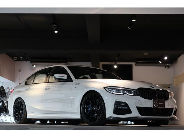 3シリーズ 330i Mスポーツ 3Dカーボンエアロ グループM レイズ鍛造-