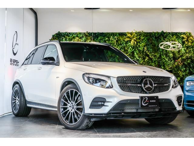 ＧＬＣ ＧＬＣ４３　４マチック　パノラミックスライディングルーフ　レザーエクスクルーシブパッケージ　本革仕様　ワイドトレットスペーサー　ブルメスターサラウンンドサウンド　レーダーセーフティーパッケージ　ダイヤモンドホワイト