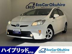 プリウス S 衝突安全ボディ・ナビ・フルセグTV・ETC・Bluetooth・オートライト・フロントフォグランプ・アルミホイール・電動格納式ミラー 中古車画像