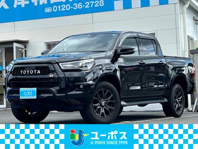 ハイラックス(トヨタ) Z GRスポーツ ワンオーナー/ベッドライナー/トノカバー/クラッツィオハイラックスGR専用シートカバー/プリクラッシュセーフティ/8インチディスプレイオーディオ/パノラミックビューモニター/ETC/スマートキー2個 中古車画像