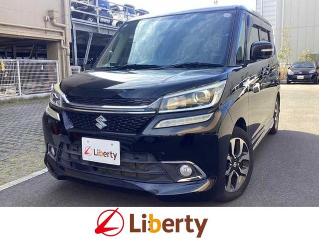 ソリオバンディット(スズキ) ハイブリッドＭＶ　ＥＴＣ　バックカメラ　オートクルーズコントロール　レーンアシスト　衝突被害軽減システム　両側スライド・片側電動　オートライト　ＬＥＤヘッドランプ　スマートキー　アイドリングストップ　電動格納ミラー 中古車画像
