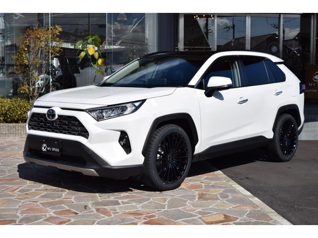 ＲＡＶ４(トヨタ) Ｇ　Ｚパッケージ　Ｍ’ｚ　ＳＰＥＥＤ製２０インチアルミホイール・ダウンサス・１０．５型ディスプレイオ 中古車画像